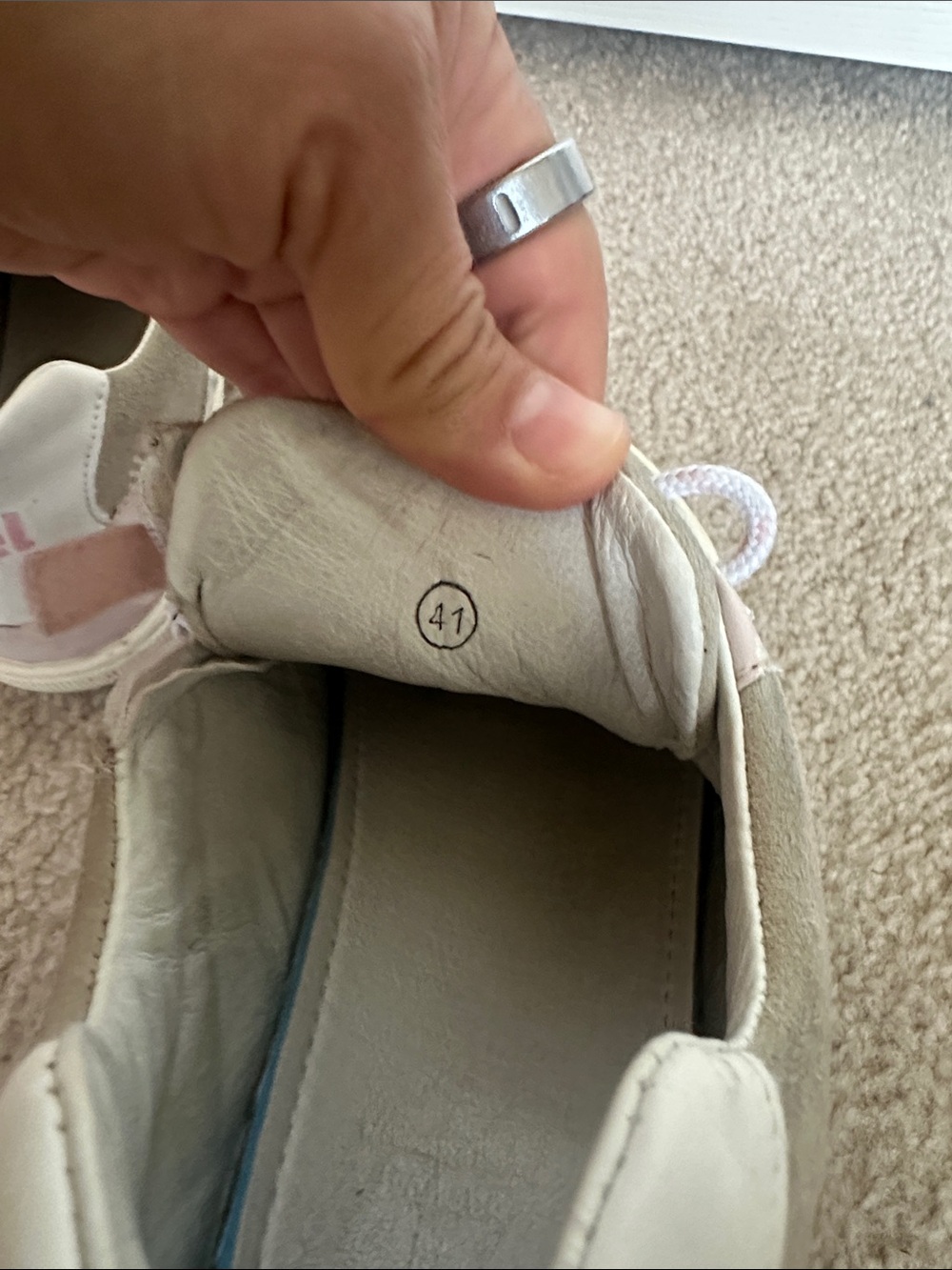 Koel Barefoot Sneaker EU 41 (US W 9.5 - 10) White Suede Zip EUC - Picture 2 of 5
